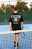 Graphic Loose Fit T-Shirt - Black