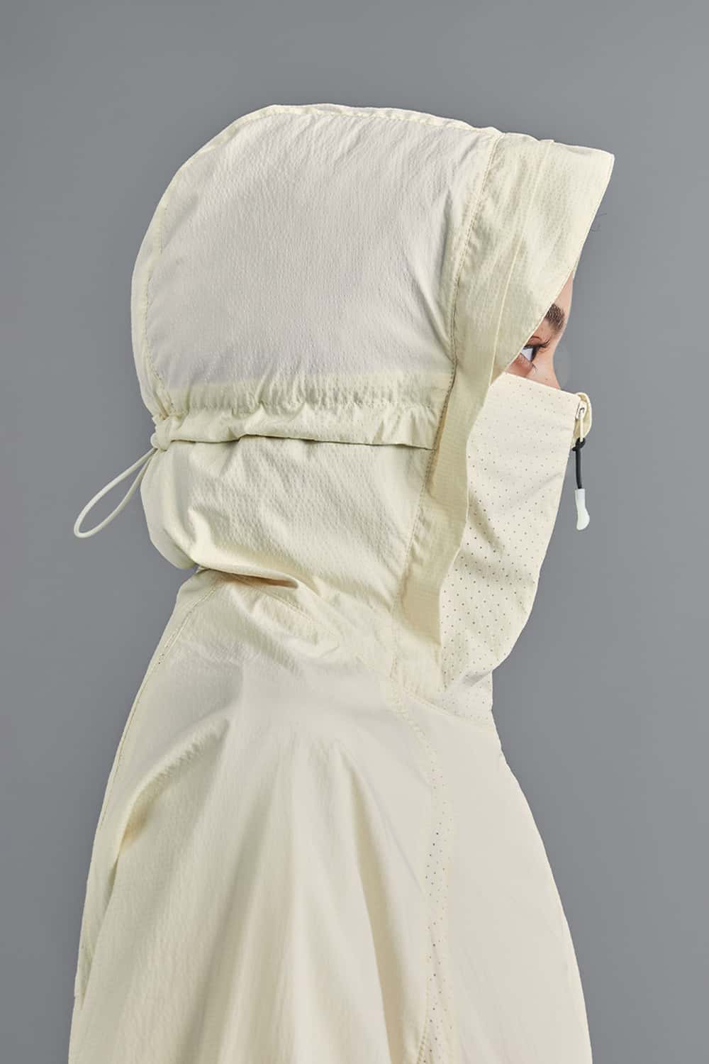 Outdoor UPF Hooded Sun Jacket - Yellow