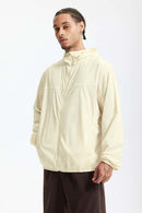 Lightweight UPF Hooded Shell Jacket - Yellow