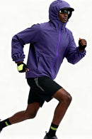 Seam-Sealed Hooded Shell Jacket - Blue