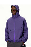 Seam-Sealed Hooded Shell Jacket - Blue