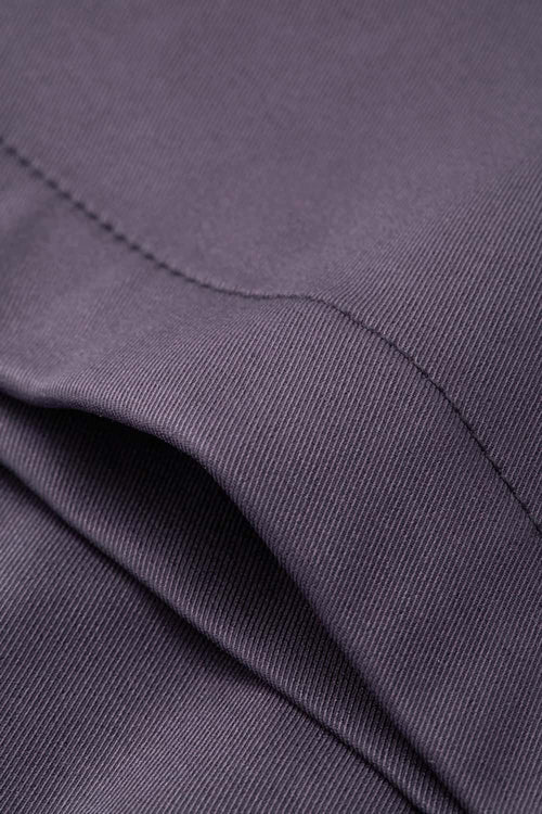 Rivet Detail Utility Long Shorts - Light Purple