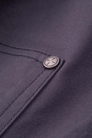 Rivet Detail Utility Long Shorts - Light Purple