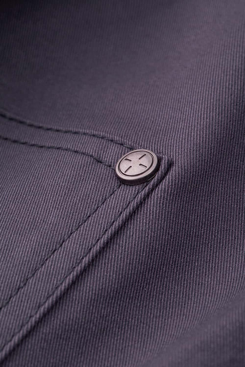 Rivet Detail Utility Long Shorts - Light Purple