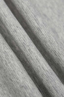 Wide-Leg Utility Knit Pants - Flower Gray