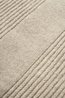 Ribbed Half-Zip High-Neck Sweater - Oat Gray