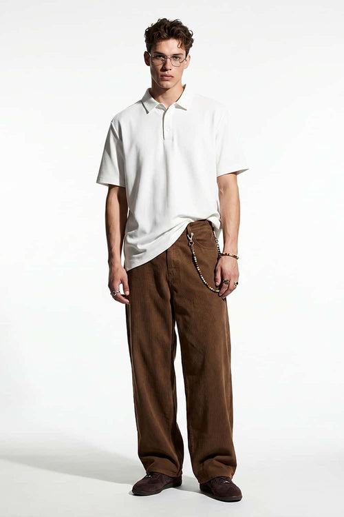 Taped Cool-Touch Polo Shirt - Light Gray