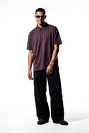 Taped Cool-Touch Polo Shirt - Purple