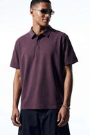 Taped Cool-Touch Polo Shirt - Purple