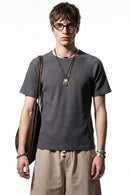 Ribbed Slim Fit T-Shirt - Gray