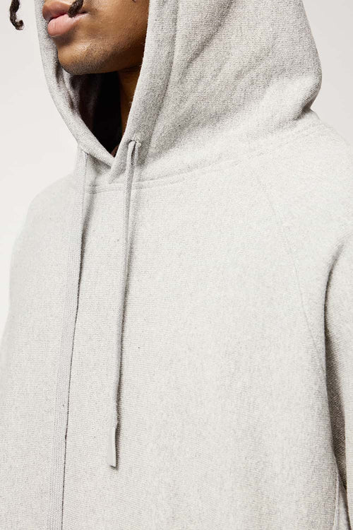 Fleece Loose Fit Pullover Hoodie - Wheaten