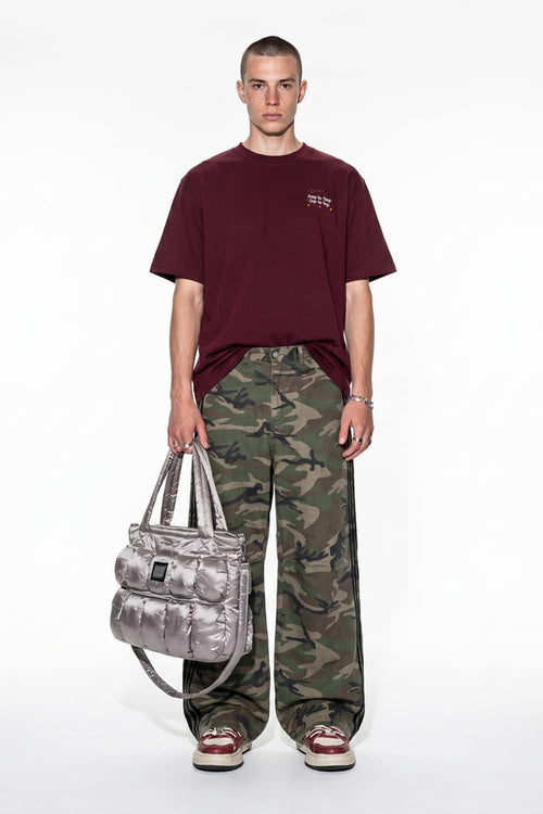 Raised Back Graphic T-Shirt - Purple