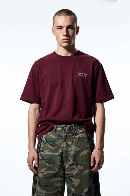 Raised Back Graphic T-Shirt - Purple
