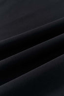 Chenille Graphic Loose T-Shirt - Black
