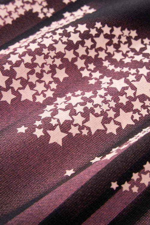 Star Graphic Loose T-Shirt - Black