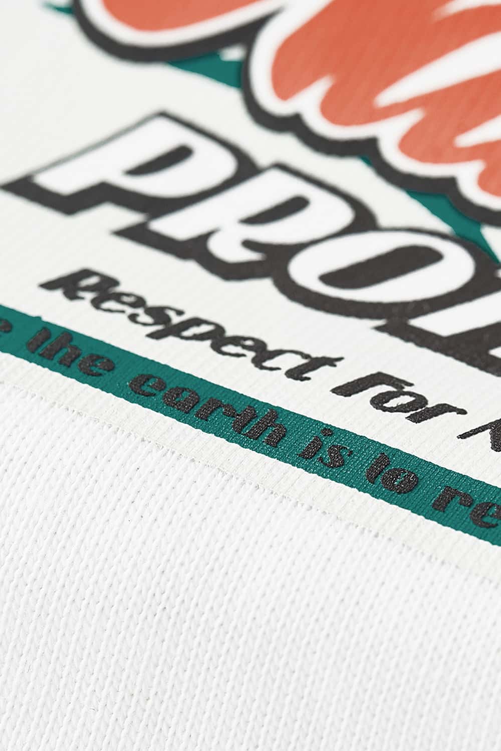 Puff Print Graphic T-Shirt - White