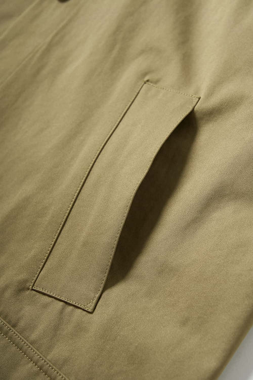 Flap Pocket Field Work Jacket - Apricot Khaki