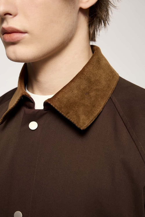 Flap Pocket Field Work Jacket - Coffee