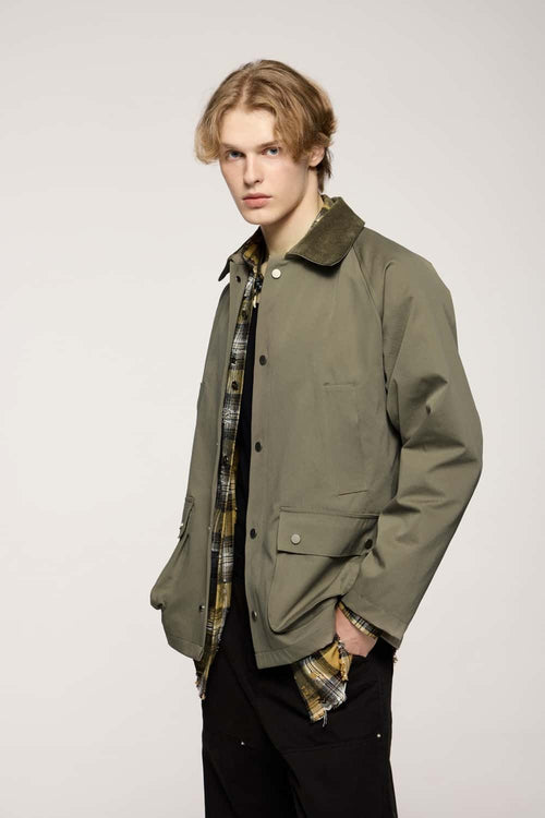 Flap Pocket Field Work Jacket - Green