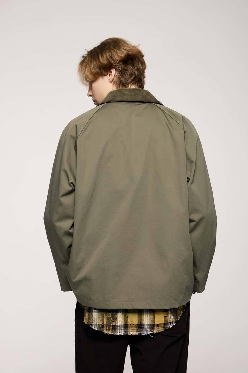 Flap Pocket Field Work Jacket - Green