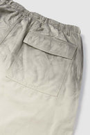 Washed Parachute Cargo Pants - Apricot