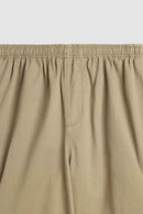 Washed Cargo Jogger Pants - Khaki