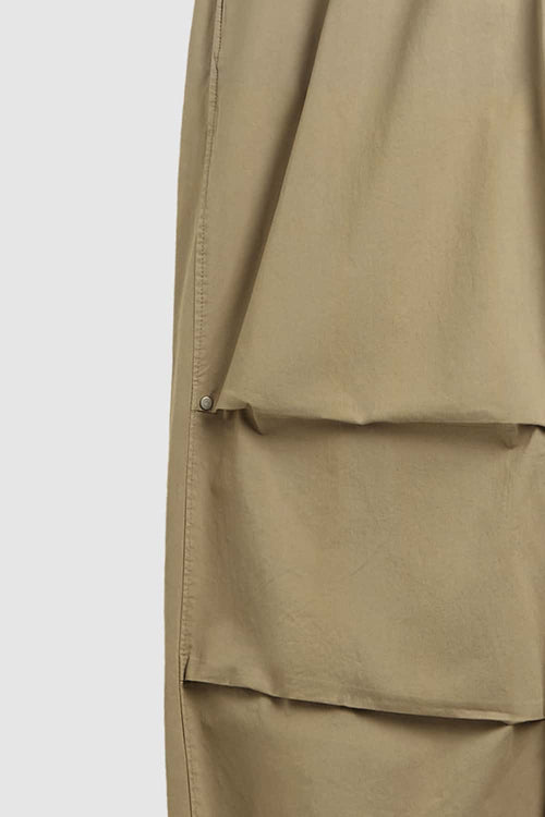 Washed Cargo Jogger Pants - Khaki