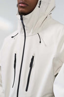 Water-Repellent Pocket Shell Jacket - Off White