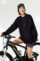 Quick-Dry Zip Pocket Long-Sleeve T-Shirt - Black
