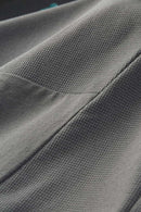 Quick-Dry Zip Pocket Long-Sleeve T-Shirt - Dark Gray