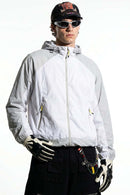 Lightweight Sun-Protective Hooded Jacket - Gray