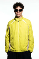 Lightweight Paneled Track Jacket - Green