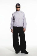 Lightweight Paneled Track Jacket - Purple
