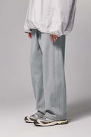 Straight-Leg Stretch Sweatpants - Stone Gray