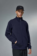 Four-Way Stretch Zip Jacket - Eclipse Blue