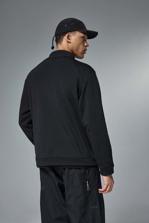 Four-Way Stretch Zip Jacket - Rust Black