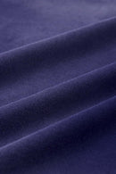 Washed Gradient Back Graphic T-Shirt - Dark Purple