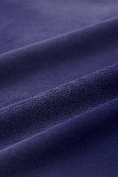 Washed Gradient Back Graphic T-Shirt - Dark Purple