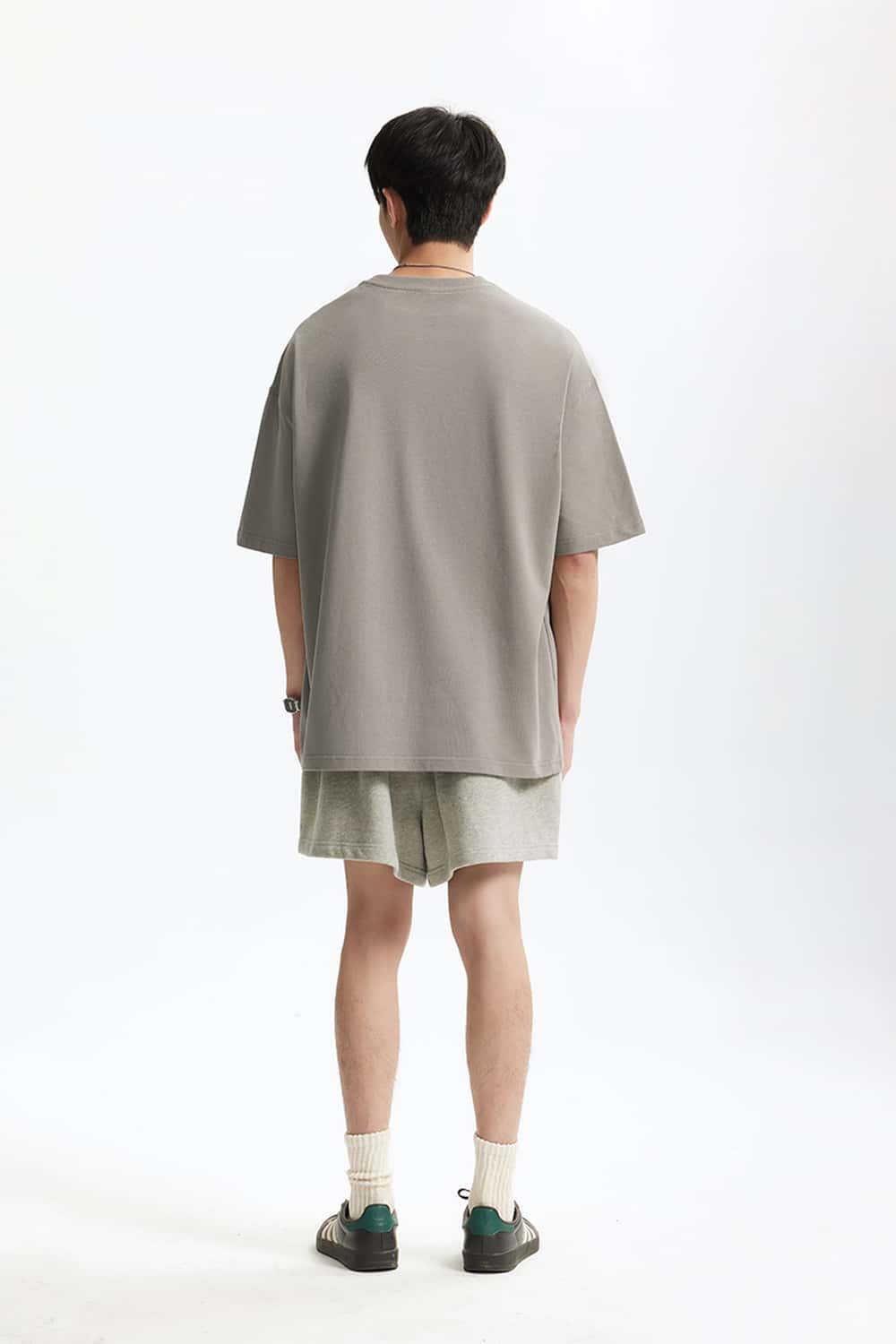 Heavyweight Bulldog Graphic T-Shirt - Smoke Gray