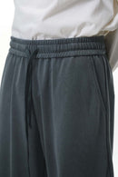 Heavyweight Curved-Leg Sweatpants - Dark Gray