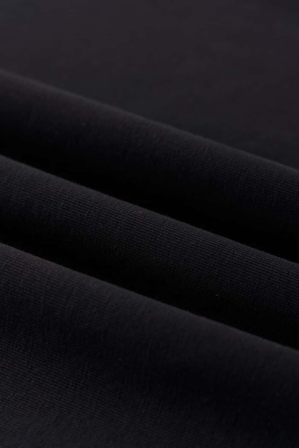 Gradient Graphic Oversized T-Shirt - Black