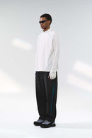 Vented Drawstring Utility Pants - Black