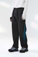 Vented Drawstring Utility Pants - Black