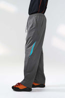 Vented Drawstring Utility Pants - Gray