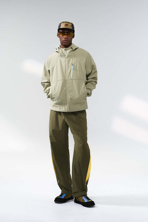 Vented Drawstring Utility Pants - Olive