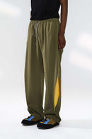 Vented Drawstring Utility Pants - Olive