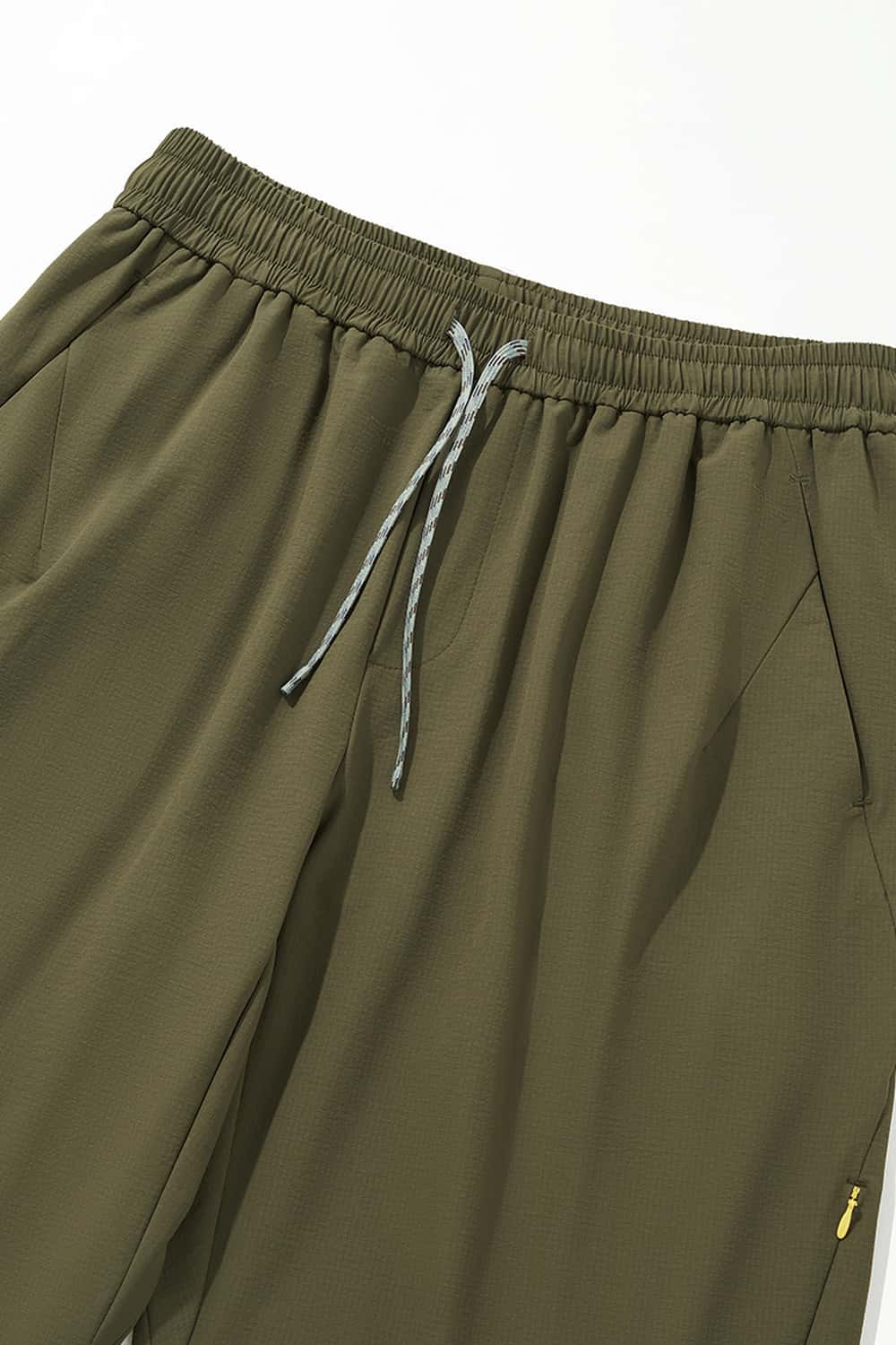 Vented Drawstring Utility Pants - Olive