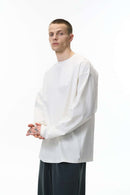 Heavyweight Relaxed Long-Sleeve T-Shirt - White