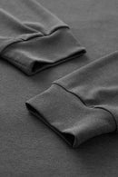 Wool-Blend Slim Turtleneck Top - Dark Gray