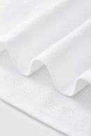Letter Graphic Relaxed T-Shirt - White